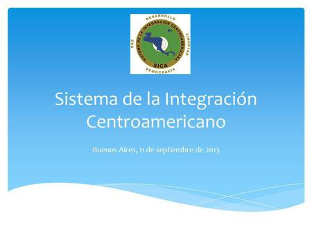 Sistema de la Integración Centroamericano