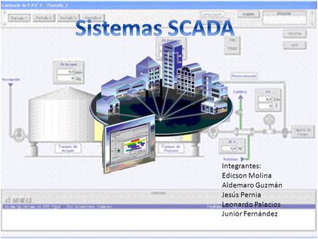 Sistemas SCADA Integrantes: Edicson Molina Aldemaro Guzmán