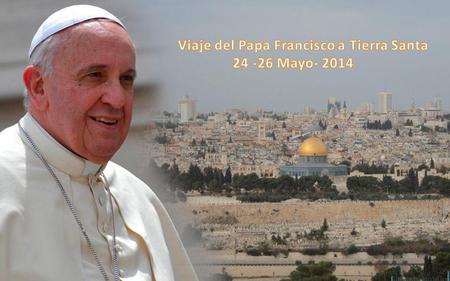 El papa Francisco ofrece su casa para negociar la paz entre palestinos e israelíes Francisco es el Papa de los gestos. El primero, visitar el muro de.