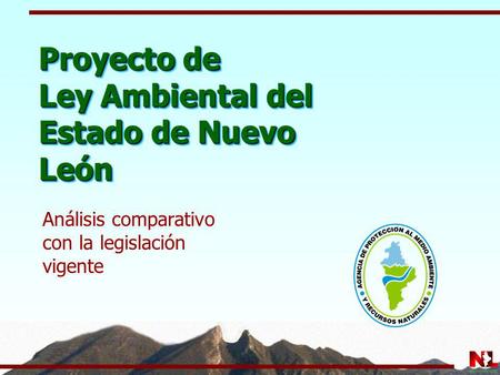 Proyecto de Ley Ambiental del Estado de Nuevo León