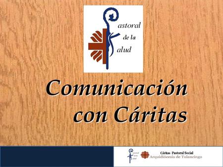 Comunicación con Cáritas