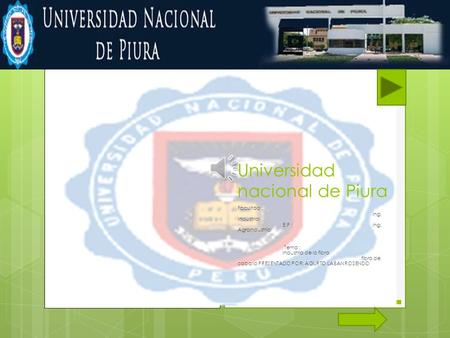 Universidad nacional de Piura Facultad : ing. Industrial E.P :ing. Agroindustrial Tema : industria de la fibra fibra de caballo PRESENTADO POR: AGURTO.