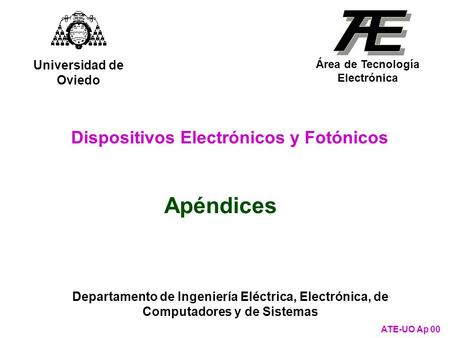 Área de Tecnología Electrónica