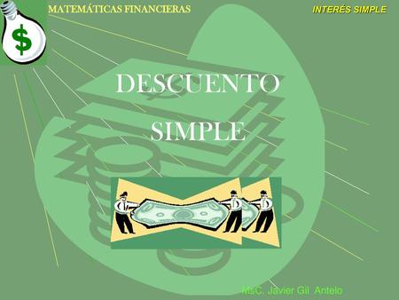 DESCUENTO SIMPLE.