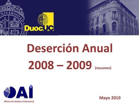 Oficina de Análisis Institucional