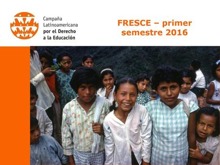 FRESCE – primer semestre 2016