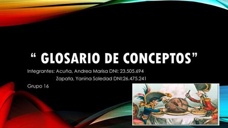 “ glosario de Conceptos”