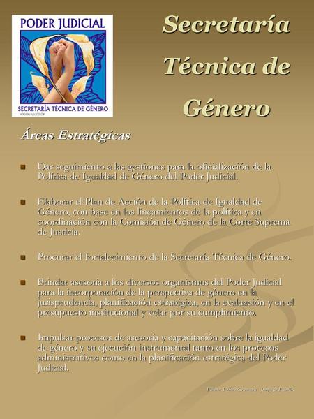 Secretaría Técnica de Género