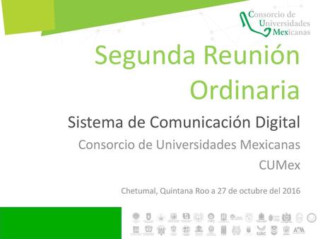 Segunda Reunión Ordinaria