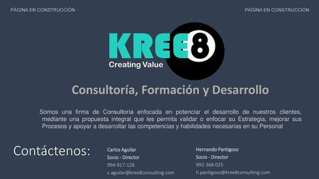 Consultoría, Formación y Desarrollo