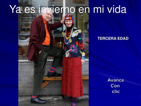 Ya es invierno en mi vida