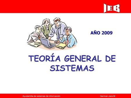 TEORÍA GENERAL DE SISTEMAS