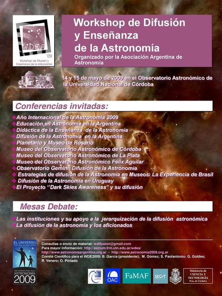 Ministerio de CIENCIA Y TECNOLOGÍA Pcia. de Córdoba
