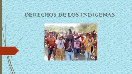 DERECHOS DE LOS INDIGENAS