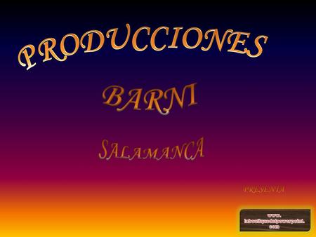 PRODUCCIONES.