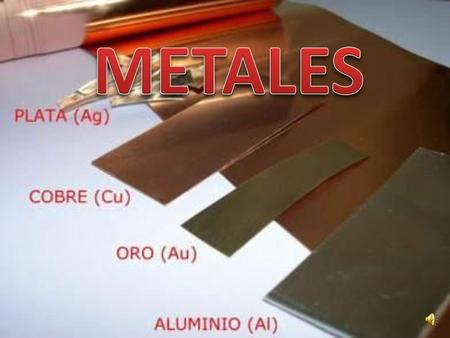METALES.