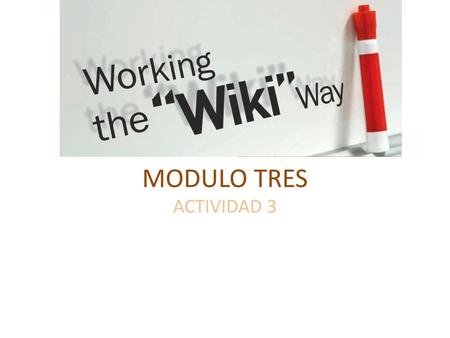 MODULO TRES ACTIVIDAD 3.