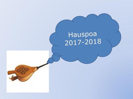 Hauspoa 2017-2018.