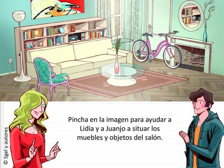 ¿Dónde está la estantería?