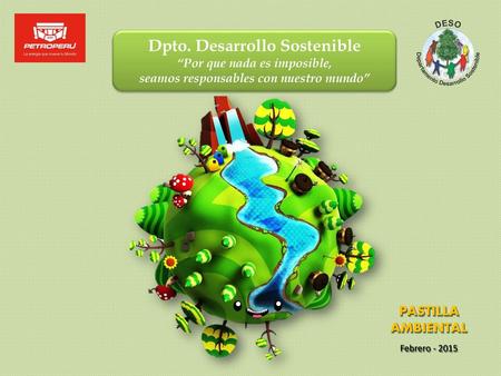 Dpto. Desarrollo Sostenible