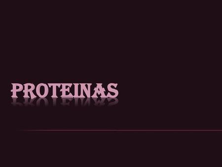 PROTEINAS.