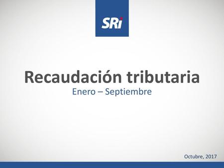 Recaudación tributaria