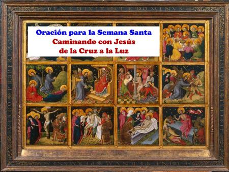 Oración para la Semana Santa