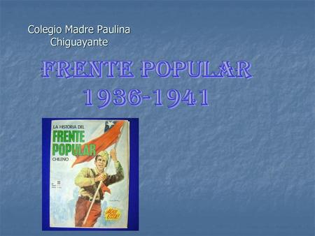 Colegio Madre Paulina Chiguayante