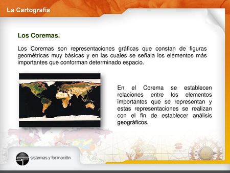 La Cartografía Los Coremas.