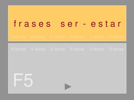 F r a s e s s e r - e s t a r 9 letras 9 letras 9 letras 9 letras 9 letras 9 letras 9 letras 9 letras 9 letras 9 letras.
