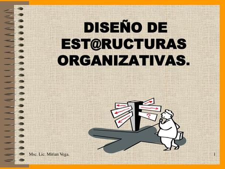 DISEÑO DE ORGANIZATIVAS.