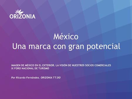 México Una marca con gran potencial