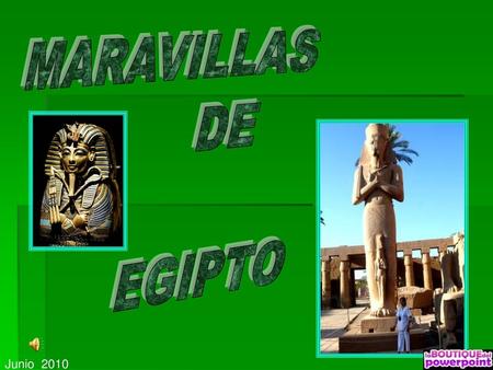 MARAVILLAS DE EGIPTO Junio 2010.