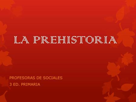 PROFESORAS DE SOCIALES 3 ED. PRIMARIA