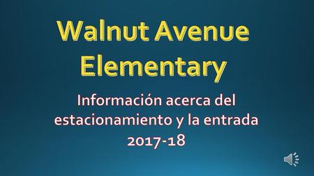 Walnut Avenue Elementary