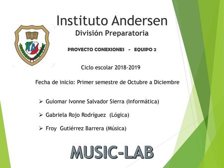 MUSIC-LAB Instituto Andersen División Preparatoria