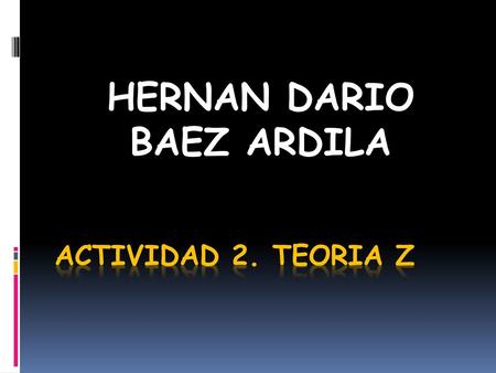 HERNAN DARIO BAEZ ARDILA