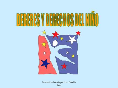DEBERES Y DERECHOS DEL NIÑO