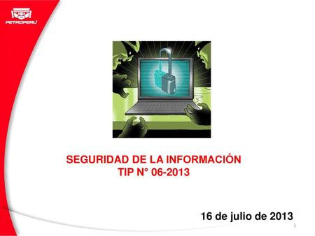 SEGURIDAD DE LA INFORMACIÓN