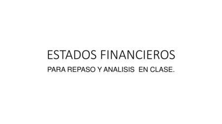 PARA REPASO Y ANALISIS EN CLASE.