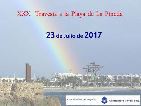 XXX Travesia a la Playa de La Pineda