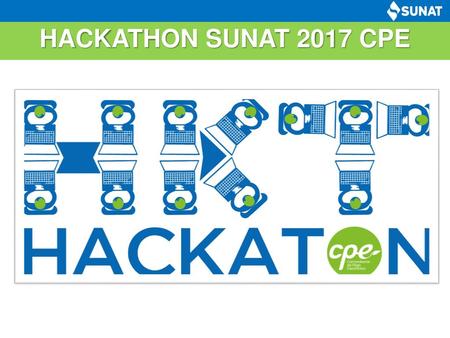 HACKATHON SUNAT 2017 CPE.