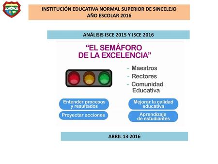 INSTITUCIÓN EDUCATIVA NORMAL SUPERIOR DE SINCELEJO