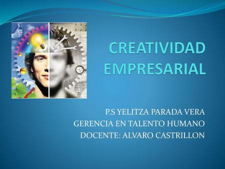 CREATIVIDAD EMPRESARIAL