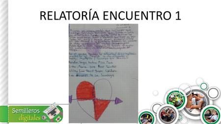 RELATORÍA ENCUENTRO 1.