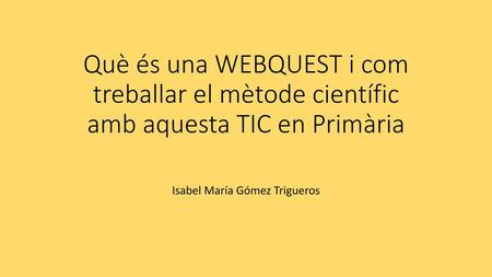 Isabel María Gómez Trigueros