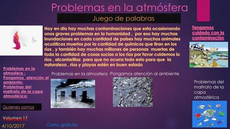 Problemas en la atmósfera