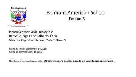 Belmont American School