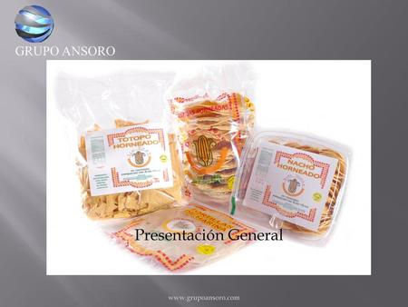 Presentación General www.grupoansoro.com.