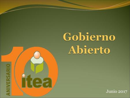 Gobierno Abierto Junio 2017.
